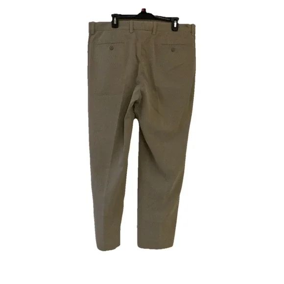 Tommy‎ Bahama Pants Mens Sz 42/32 Silk Blend Khaki Casual Slacks - Picture 9 of 13
